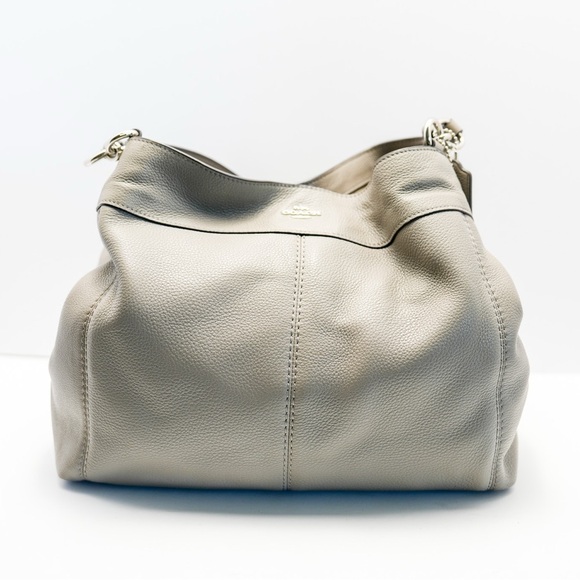 COACH Lexy Full Grain Pebble Leather Shoulder Bag, VERY CLEAN - Picture 6 of 17